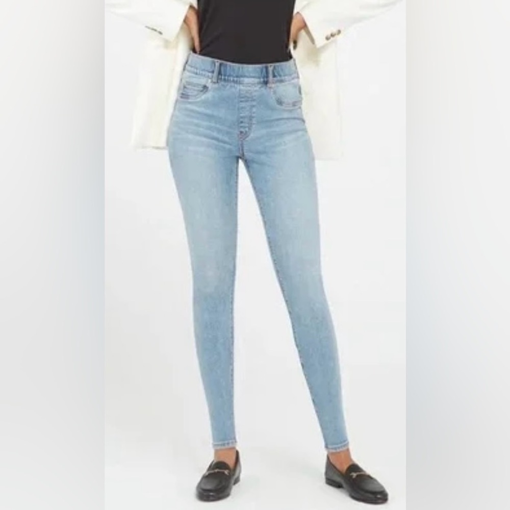 SPANX Women's Blue Jeans Legging - Picture 2 of 5